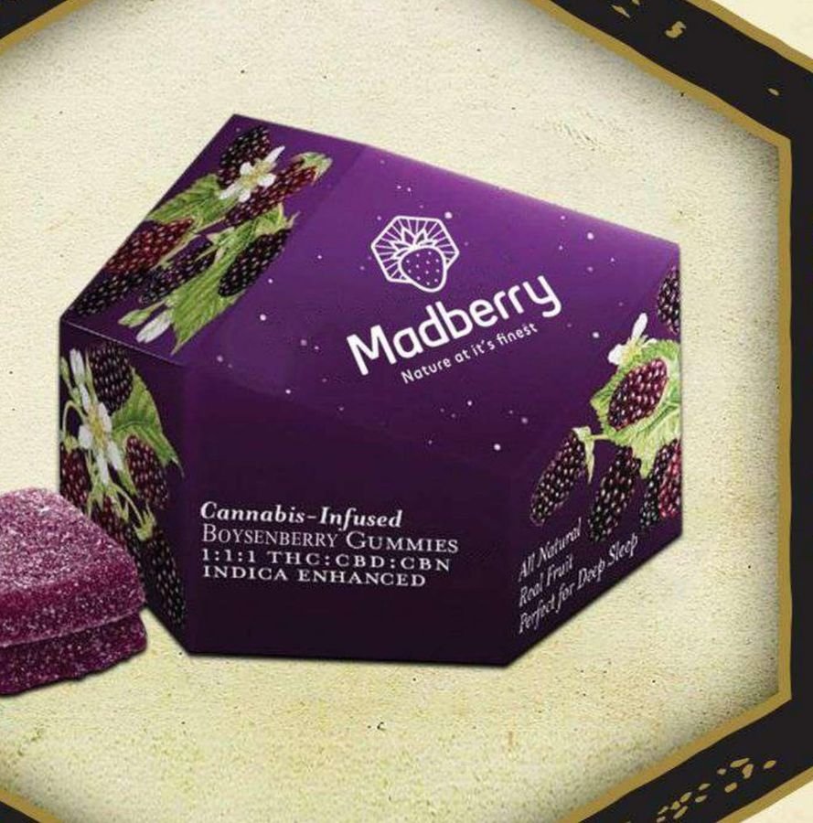 Madberry Boysenberry · Gomas 1:1:1 (sono)